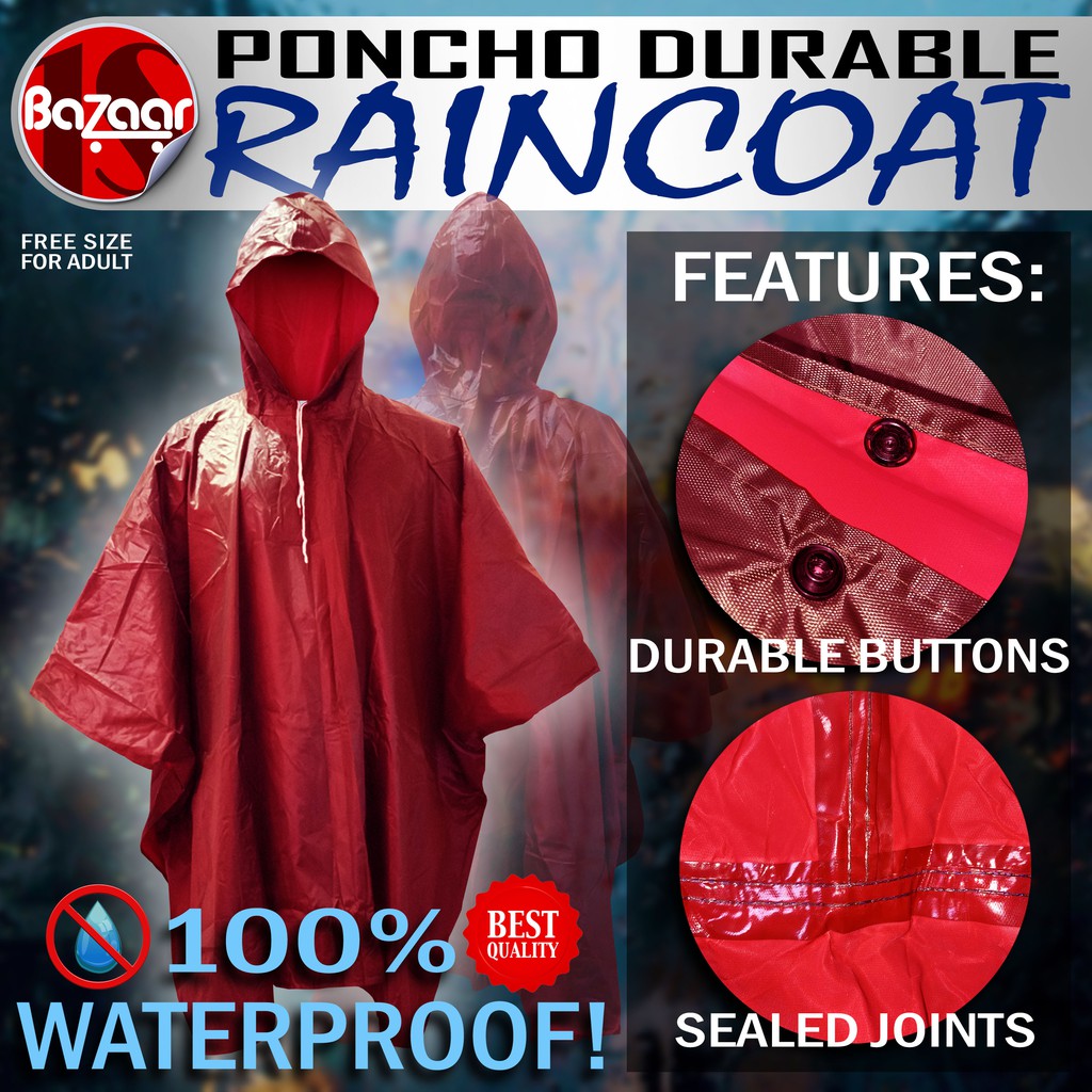 Best Quality Motorcycle RAINCOAT / KAPOTE cheapest price PONCHO type