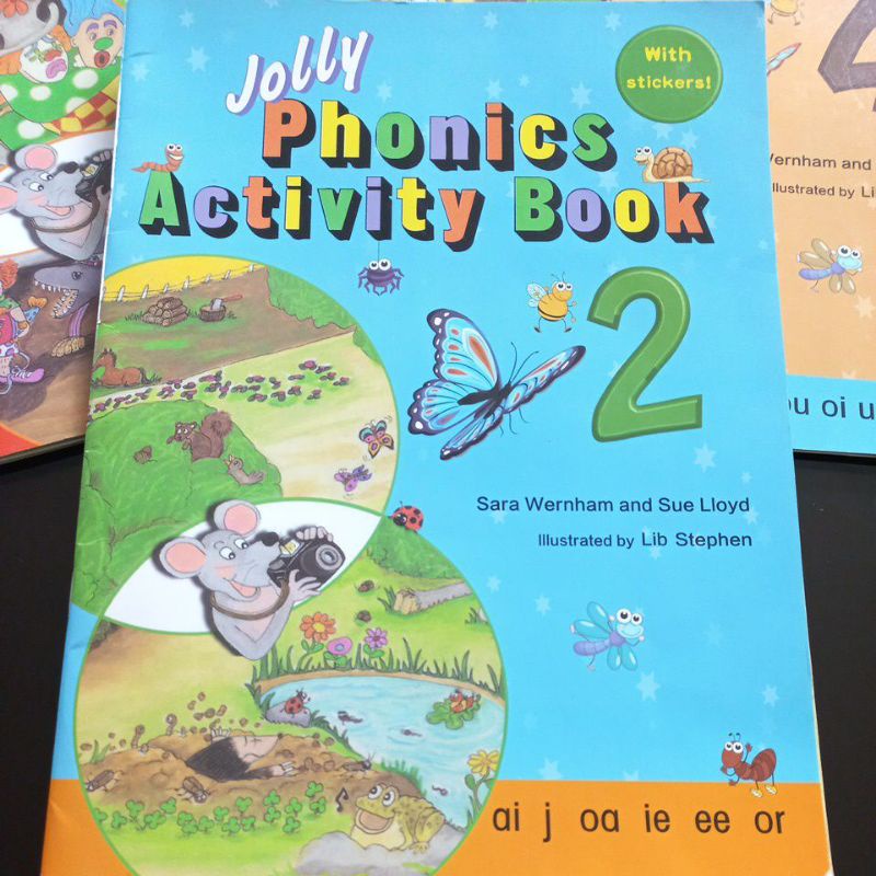 Phonics Activity Book with stickers Shopee Philippines