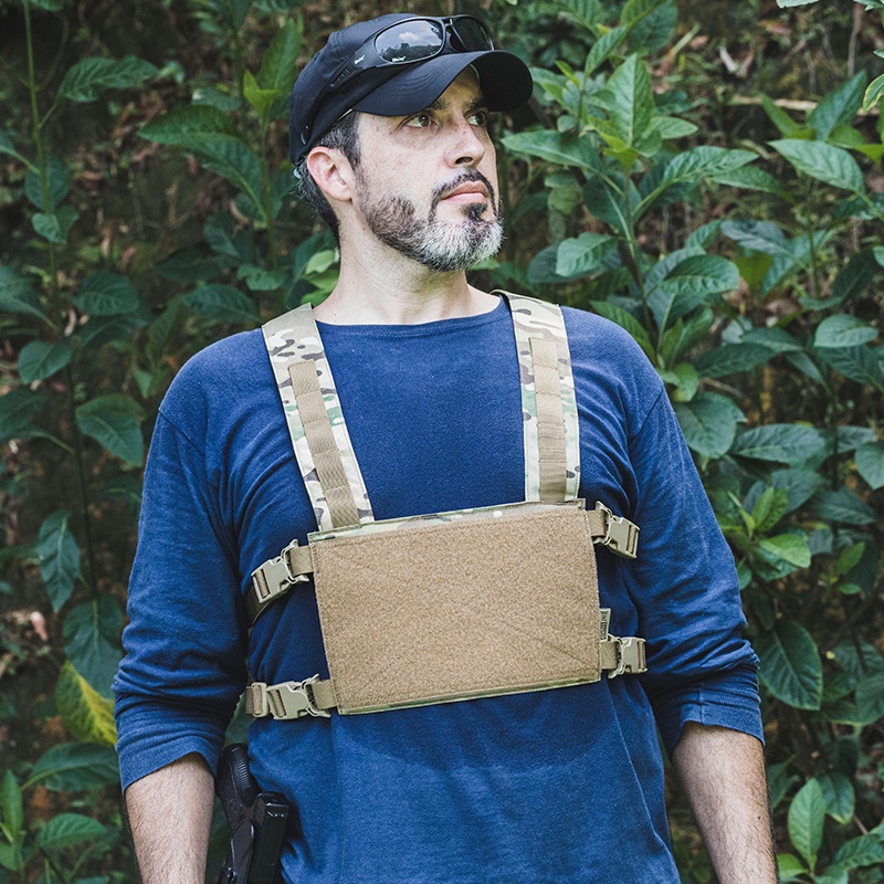 Chest Rig Panel Placard Adapter Chest Rig/Vest Placard System