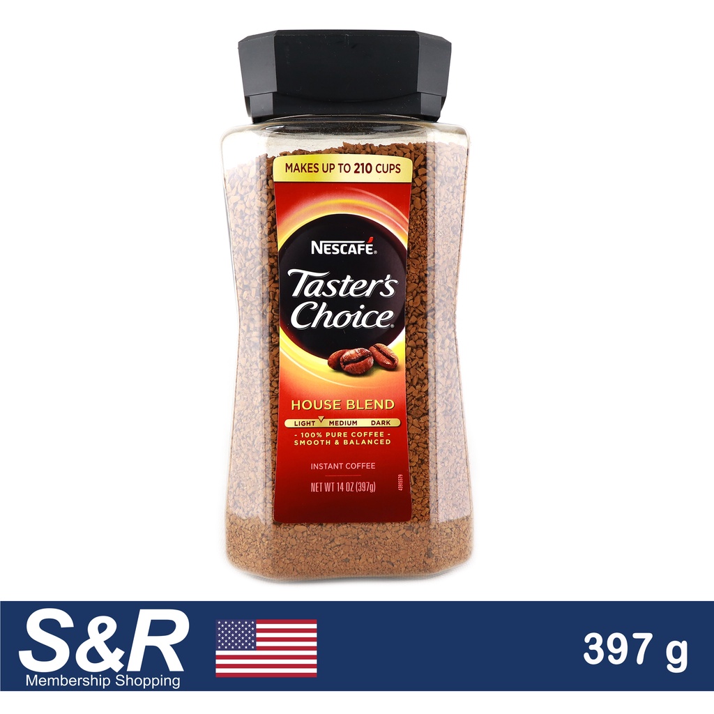 Nescafe Taster's Choice House Blend Instant Coffee 397g Shopee