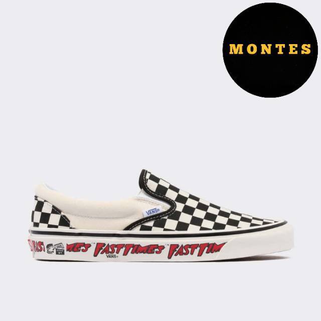 SEPATU VANS SLIP ON 98 DX FAST TIME ANAHEIM FACTORY ORIGINAL BNIB