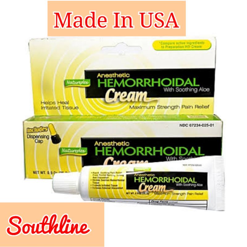 Natureplex Anesthetic Hemorrhoidal Cream 0.9oz ( 26g) Shopee Philippines