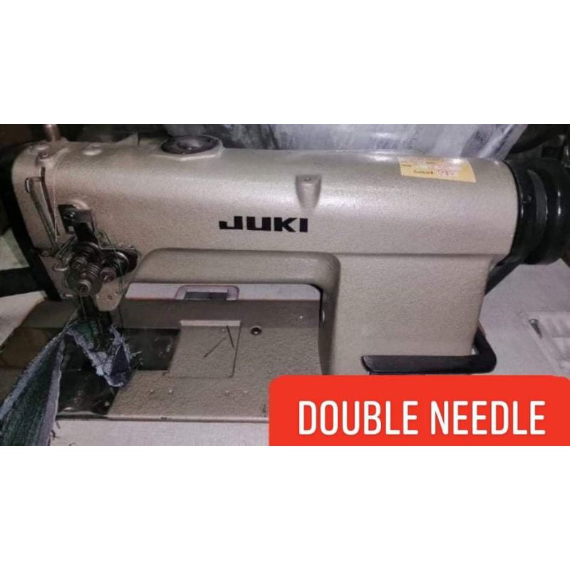 DOUBLE NEEDLE JUKI LH515 / BROTHER WITH REVERSE LOCKSTITCH Shopee