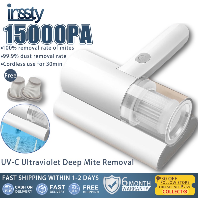 Dust Mite Vacuum Cleaner 15000Pa With UV Light handheld vacuum cleaner