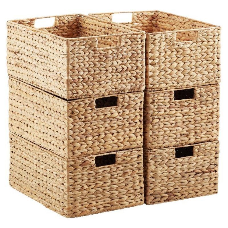 ORGANIZER BASKET WOVEN BASKET ORGANIZER STORAGE BASKET TRAY WOVEN PER
