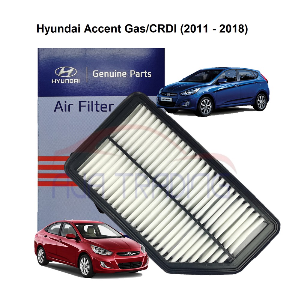 Air Filter for Hyundai Accent (2011 2018) Shopee Philippines