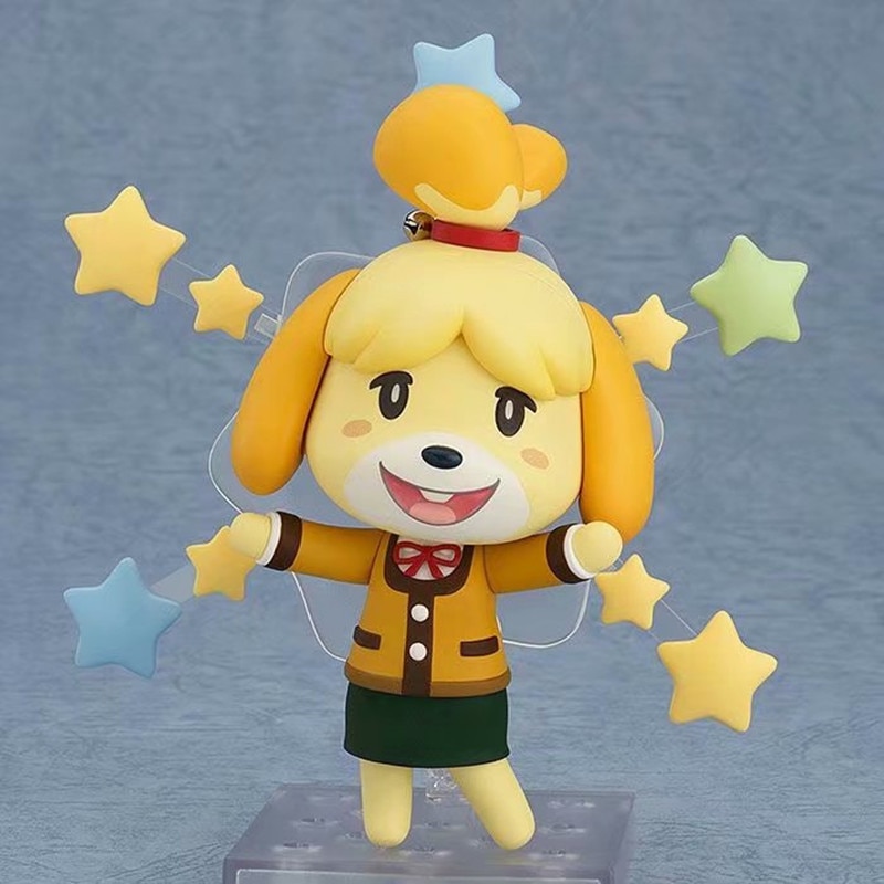 386 Animal Crossing Isabelle PVC Action Figures Q.ver 386 Anime Animal