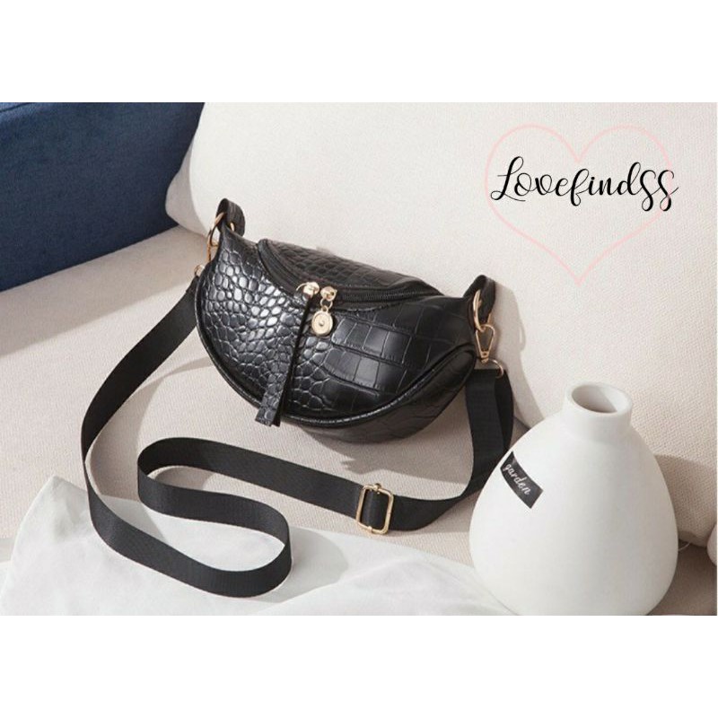 Korean leather cute sling bag, shoulder bag Shopee Philippines