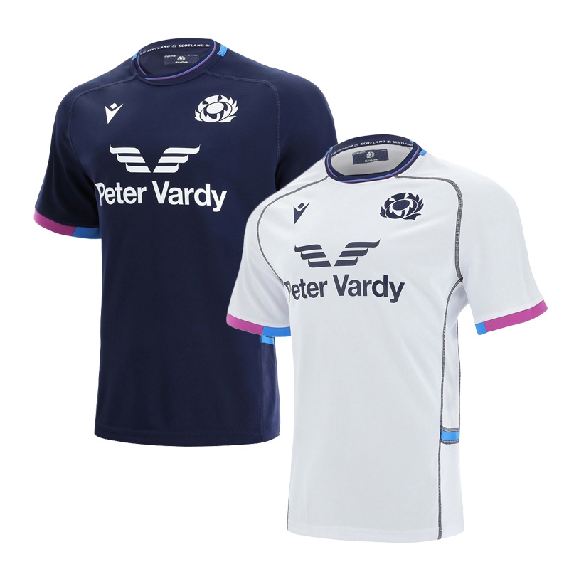 2122 Scotland home away white Men's Rugby Jersey AAA quality S5XL