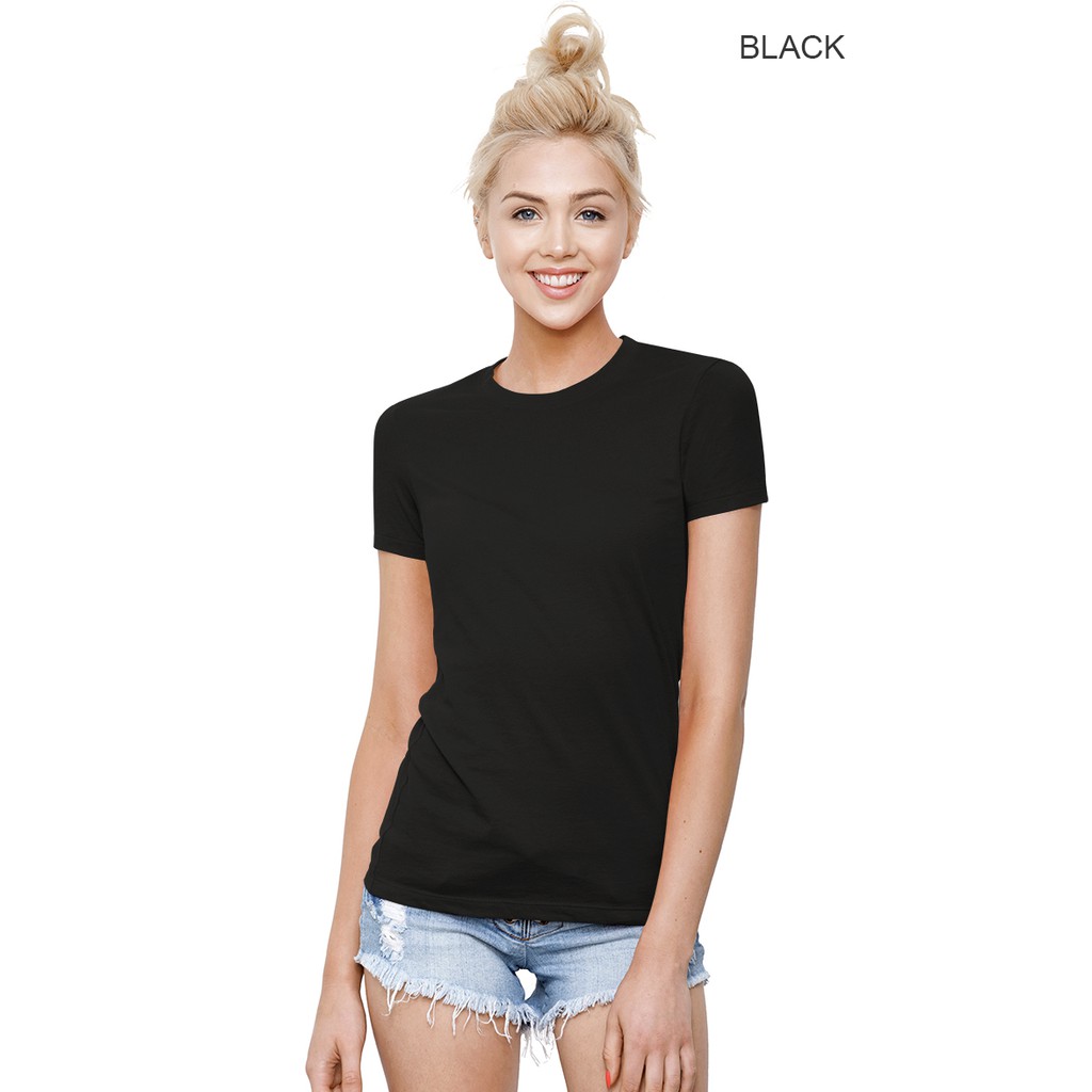 Plain Black Shirt Unisex Shopee Philippines