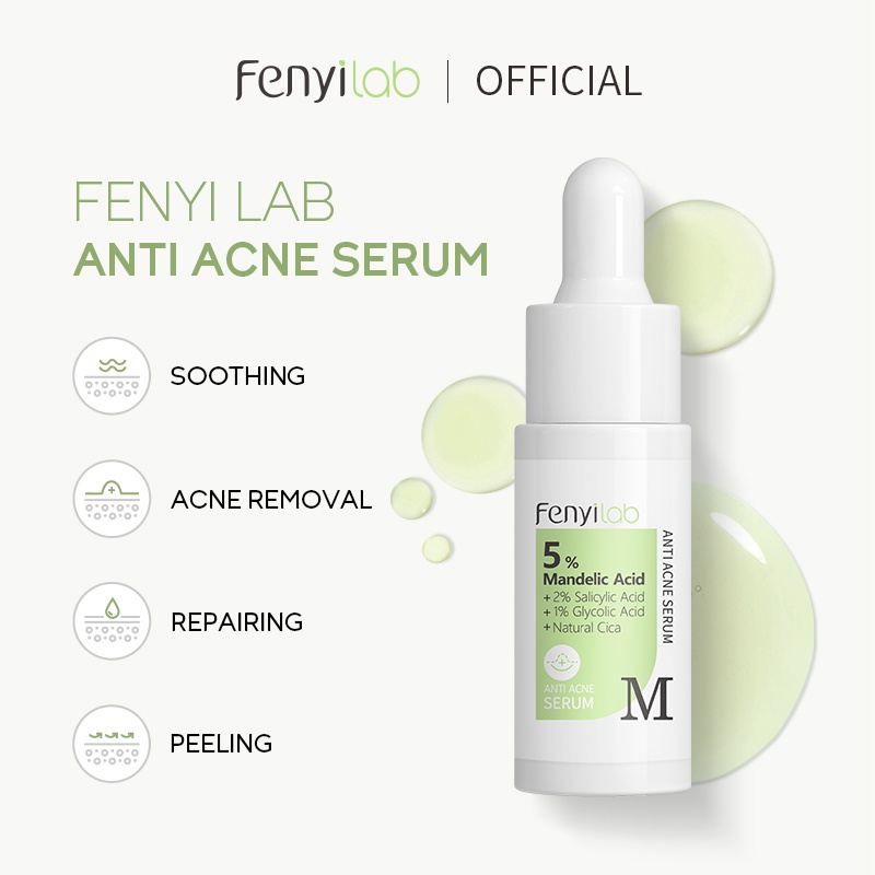 FENYI Lab Anti Acne Serum 5 Mandelic Acid Repairing Soothing Peeling