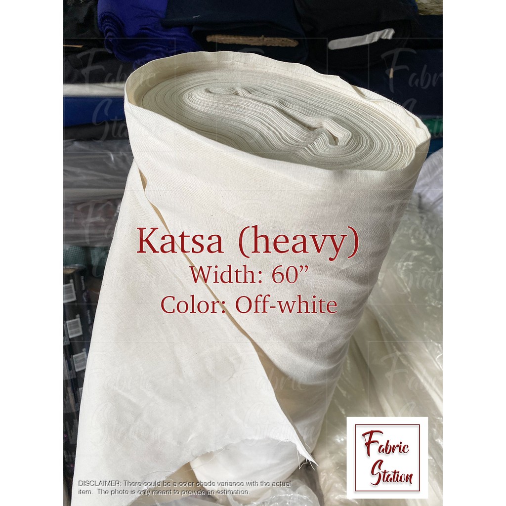 Katsa / Cacha / Catsa 58"/60" Fabric for Katsa Bags, Aprons, Cheese Cloth Shopee Philippines
