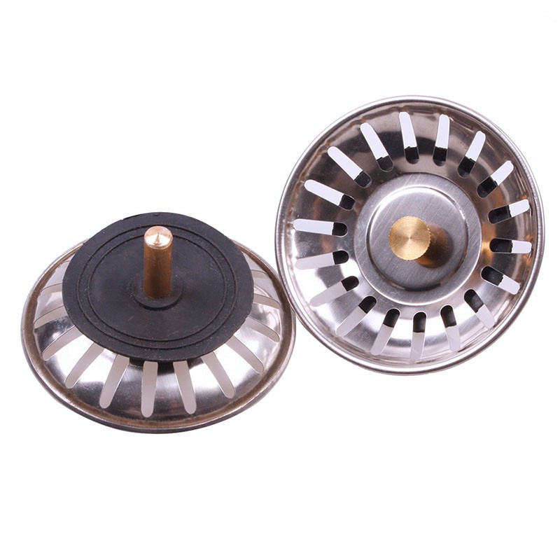 To Change Sink Drain Plug Stainless Steel Kitchen Water Sink Strainer Plug Drain From