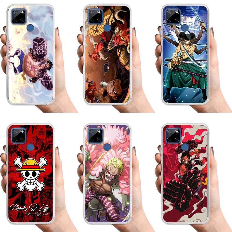 Realme C25 C12 Narzo 30A/20 C20 C21 C11 2021 Anime One Piece Casing