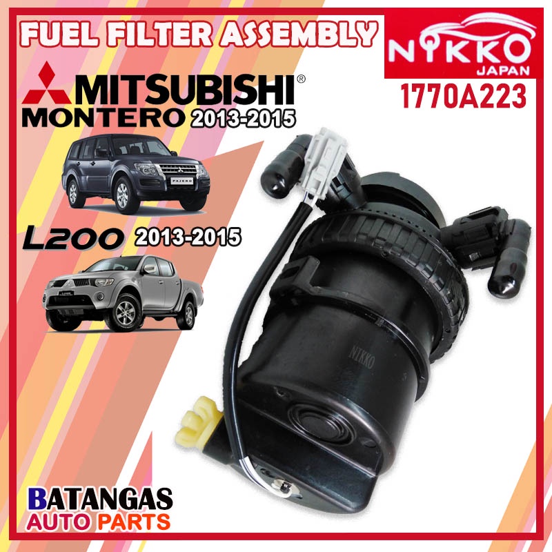 FUEL FILTER ASSEMBLY MITSUBISHI MONTERO 20132015 / L200 20132015