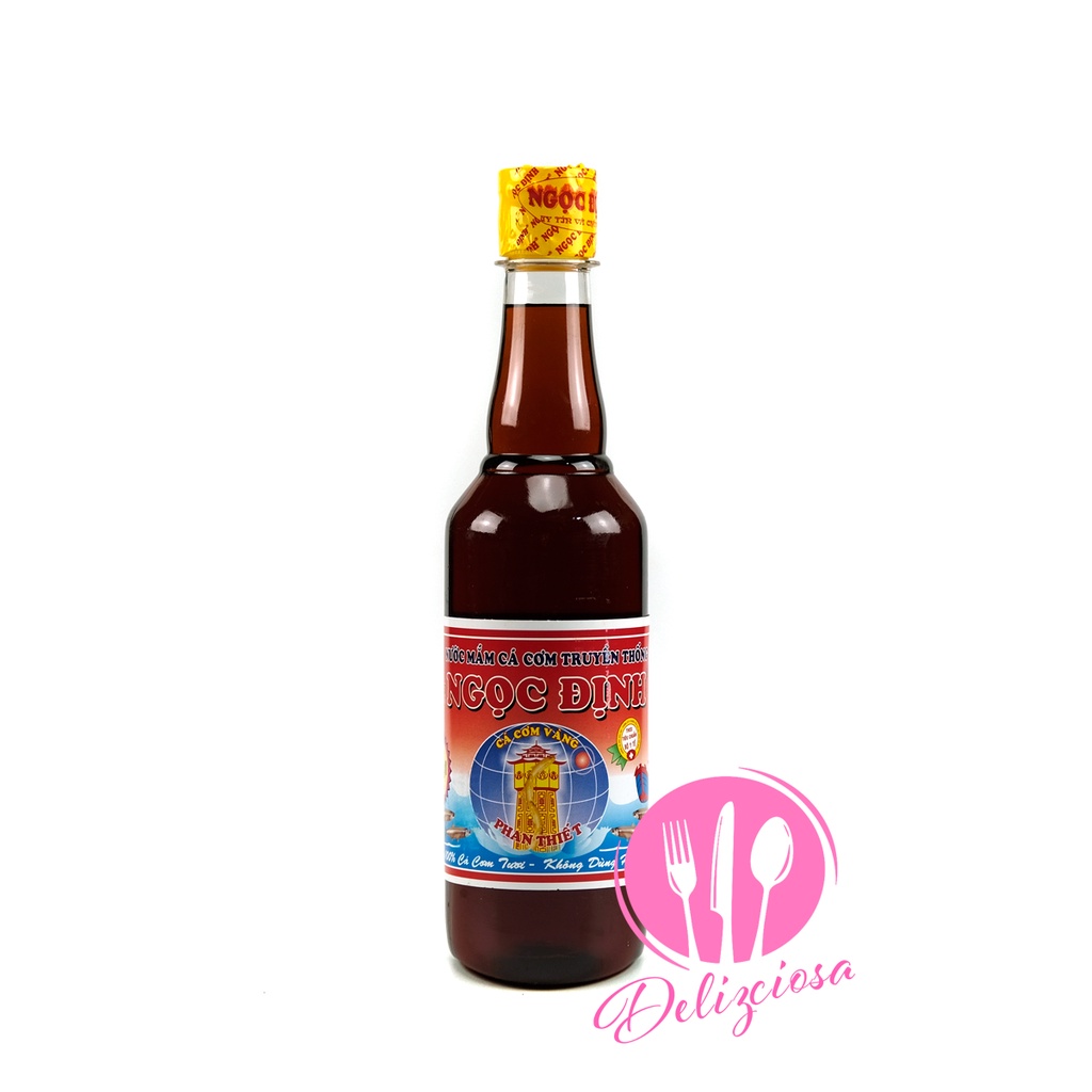 Authentic Vietnamese Premium Fish Sauce Ngoc Dinh Nuoc Mam 500mL