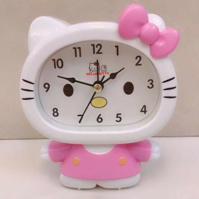 HMONG Cute Hello Kitty Alarm Clock Shopee Philippines
