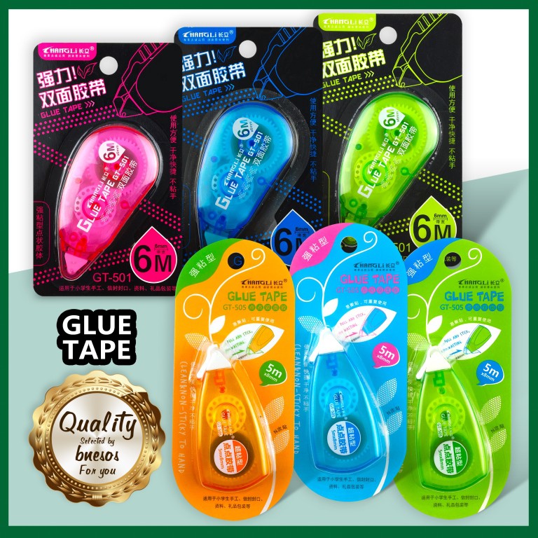 bnesos Double Sided Adhesive Glue Tape Double Sided Glue Tape Double