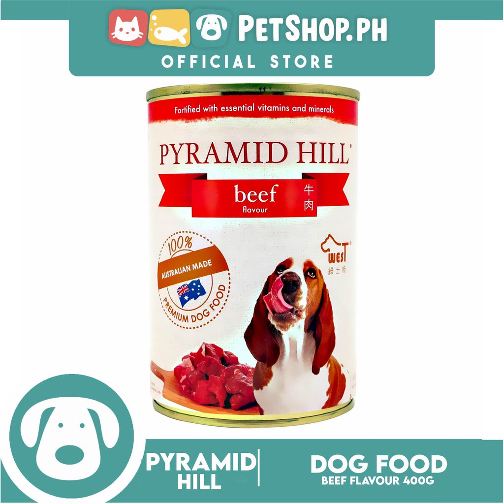 Pyramid Hill Dog Food Beef Flavor 400g Shopee Philippines