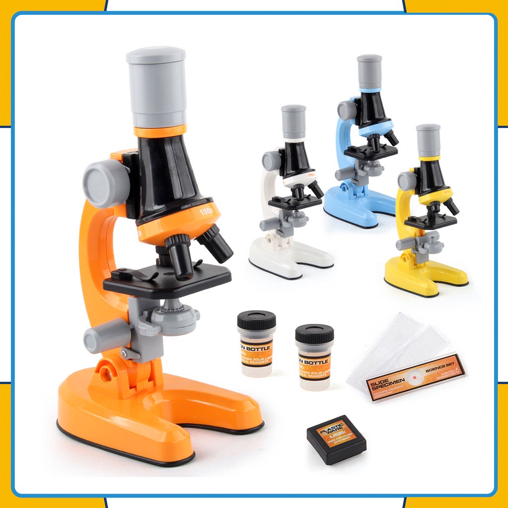 XLKJ Early Education Science Microscope Kids Toy Magnification