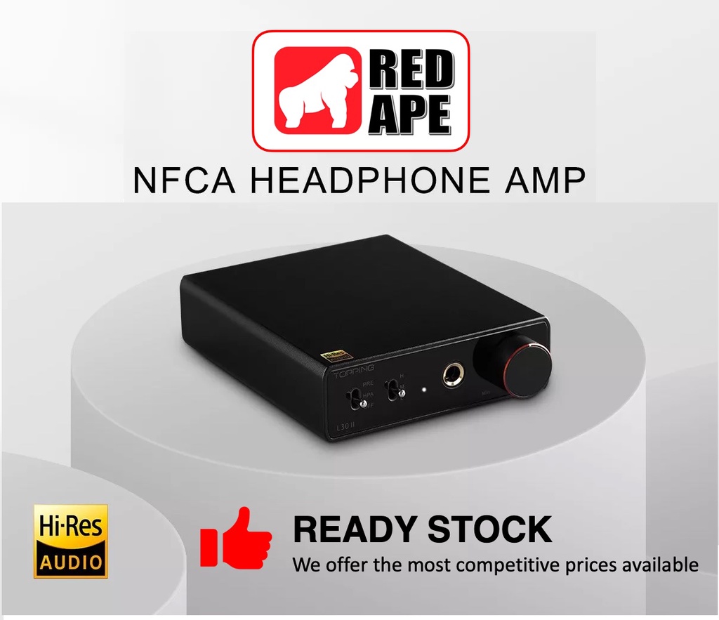 Topping L30 ii Ultra Low Noise Headphone Amplifier with superior NFCA