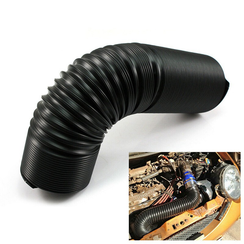 2.5 Inch Car Adjustable High Flow Flexible Turbo Cold Air Intake System