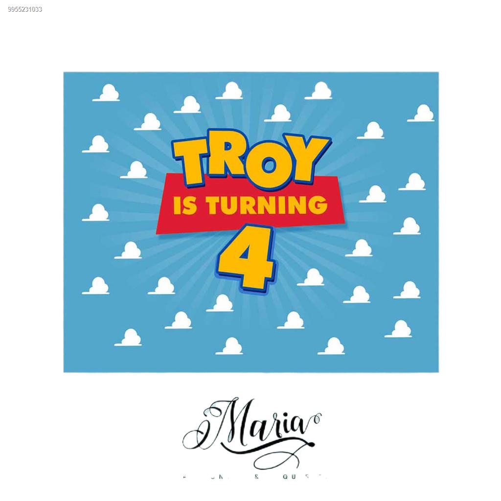Toy Story Personalized Birthday Banner Shopee Philippines