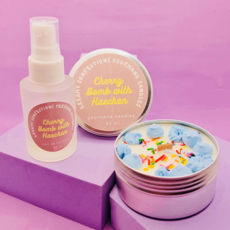 Black Forest scented candle NCT Dream Haechan Scented candle and