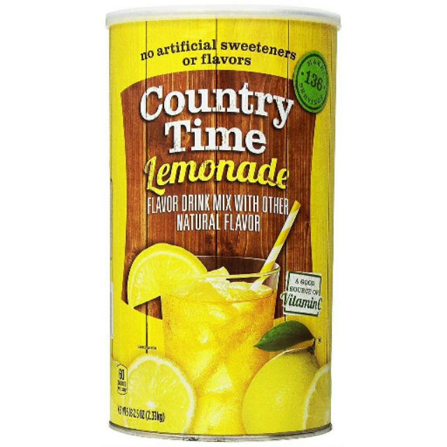 Country Time Lemonade Flavor Drink 2.33kg Shopee Philippines