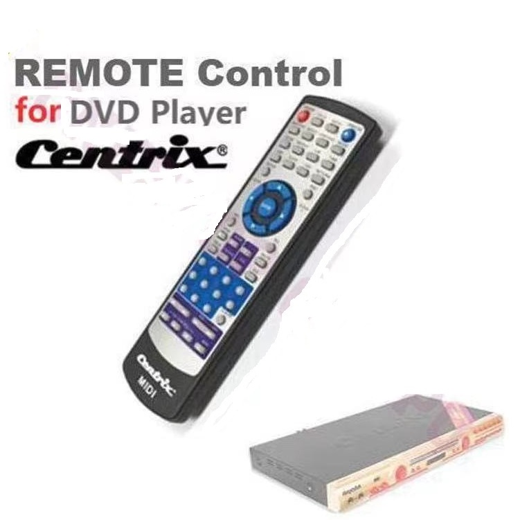 HUAYU DVD Remote Control for Centrix MIDI DVD Player Shopee Philippines