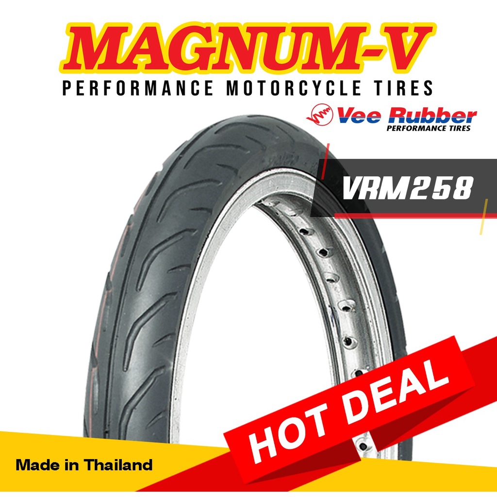 70/8017 TL Vee Rubber SONIC VRM258 70/80 17 35P TL (Tubeless