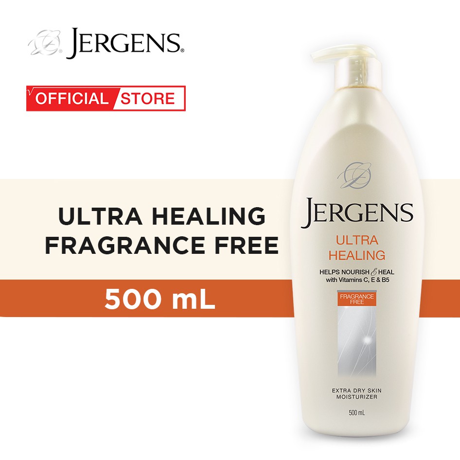 Jergens Ultra Healing Moisturizing Lotion Fragrance Free Shopee