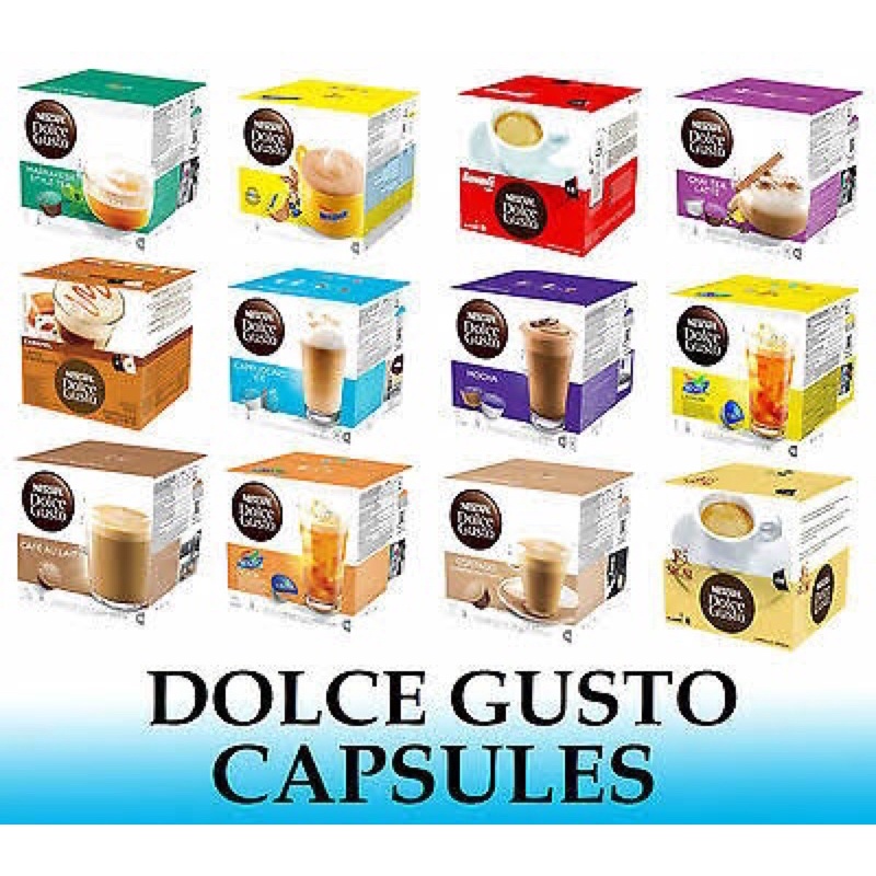 Nescafe Dolce Gusto Capsules, Coffee Flavors Shopee Philippines