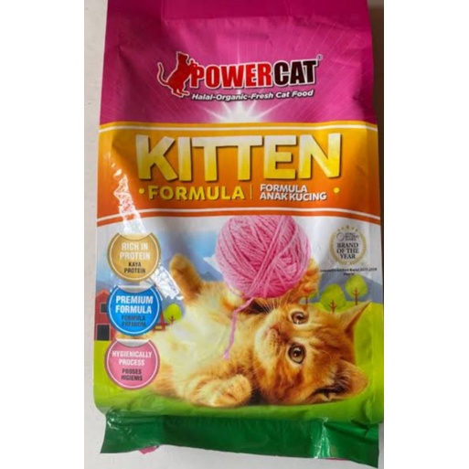 Power Cat Fresh Cat Food, Dry Food for Kitten, REPACKED in 1KG Shopee