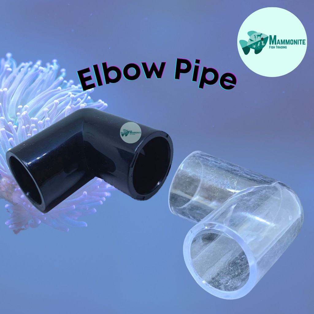 Plastic Elbow Pipes 2cm For Aquarium Shopee Philippines