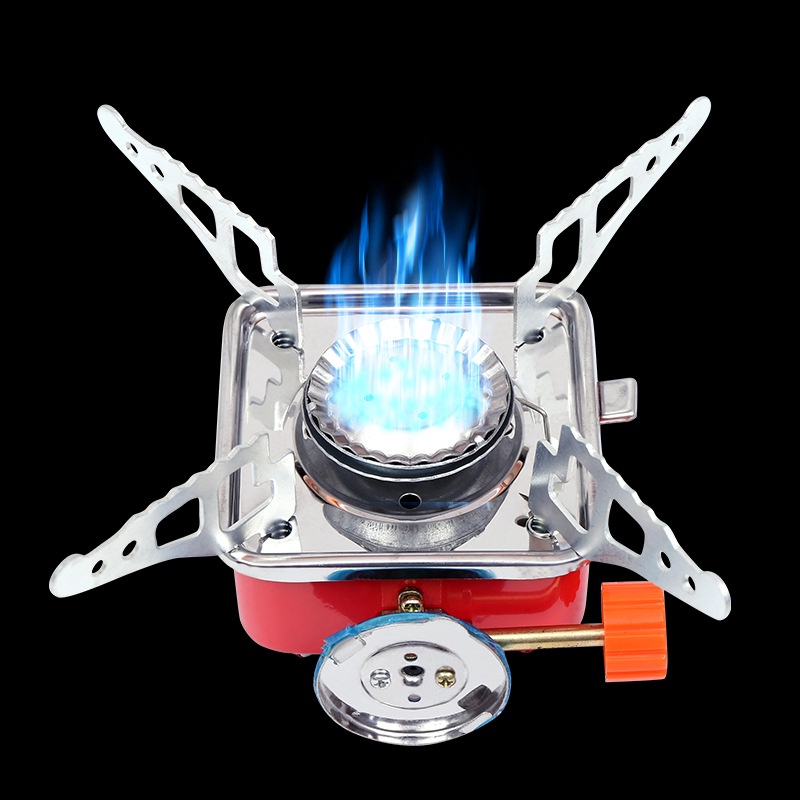 Square stove Camping Stove Powered Portable Card Type camping portable