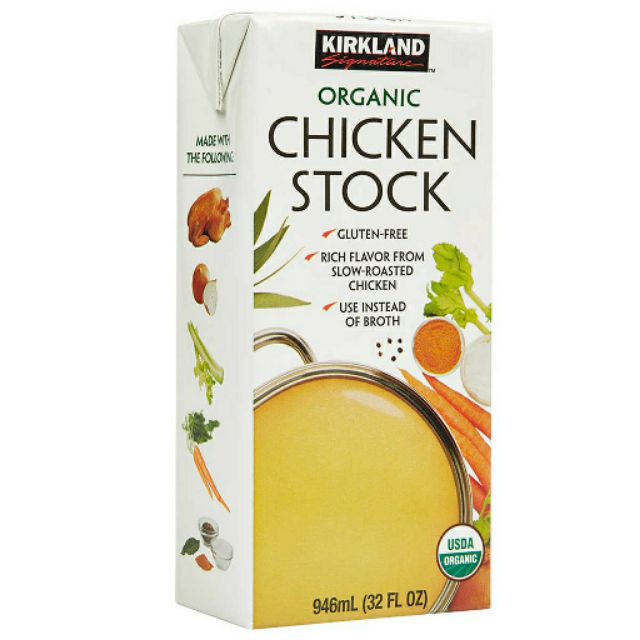Kirkland Signature Organic Chicken Stock, 32 fl oz Shopee Philippines