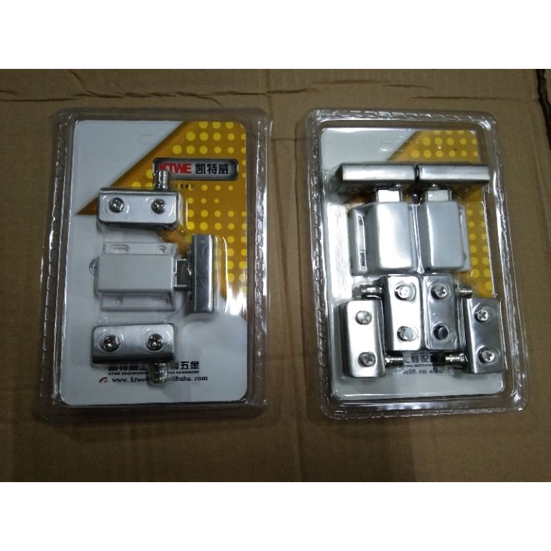 Hinges for Glass Door Stainless Single & Double Shopee Philippines