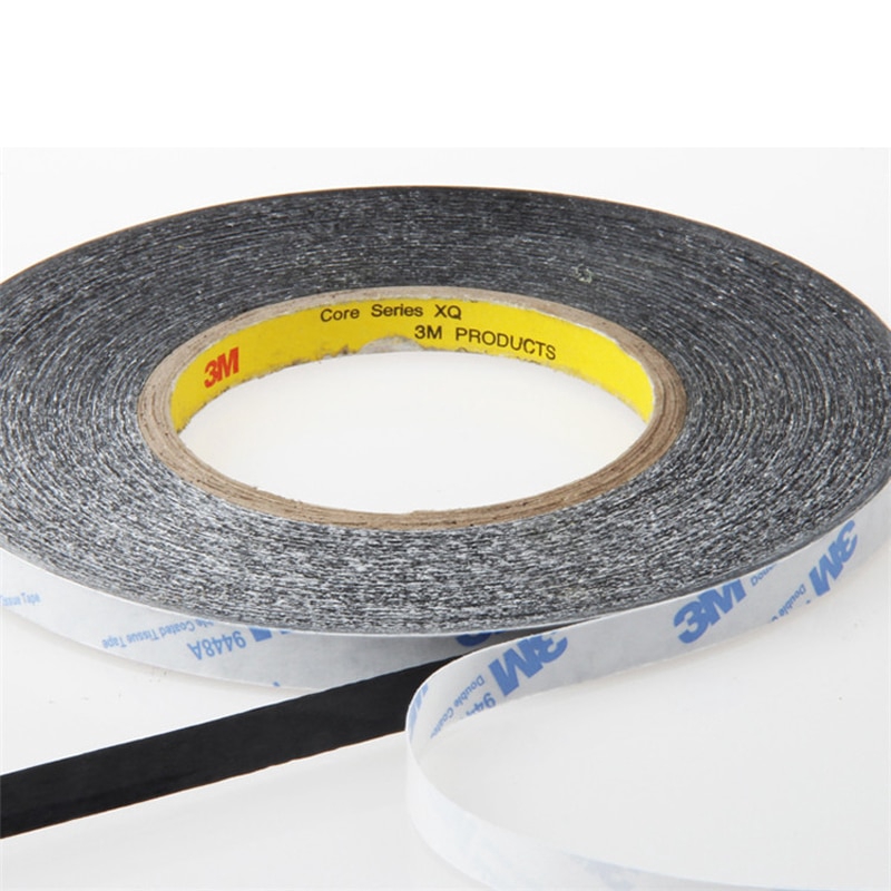 3M Black Double Sided Sticky Tape For iphone Android Phone