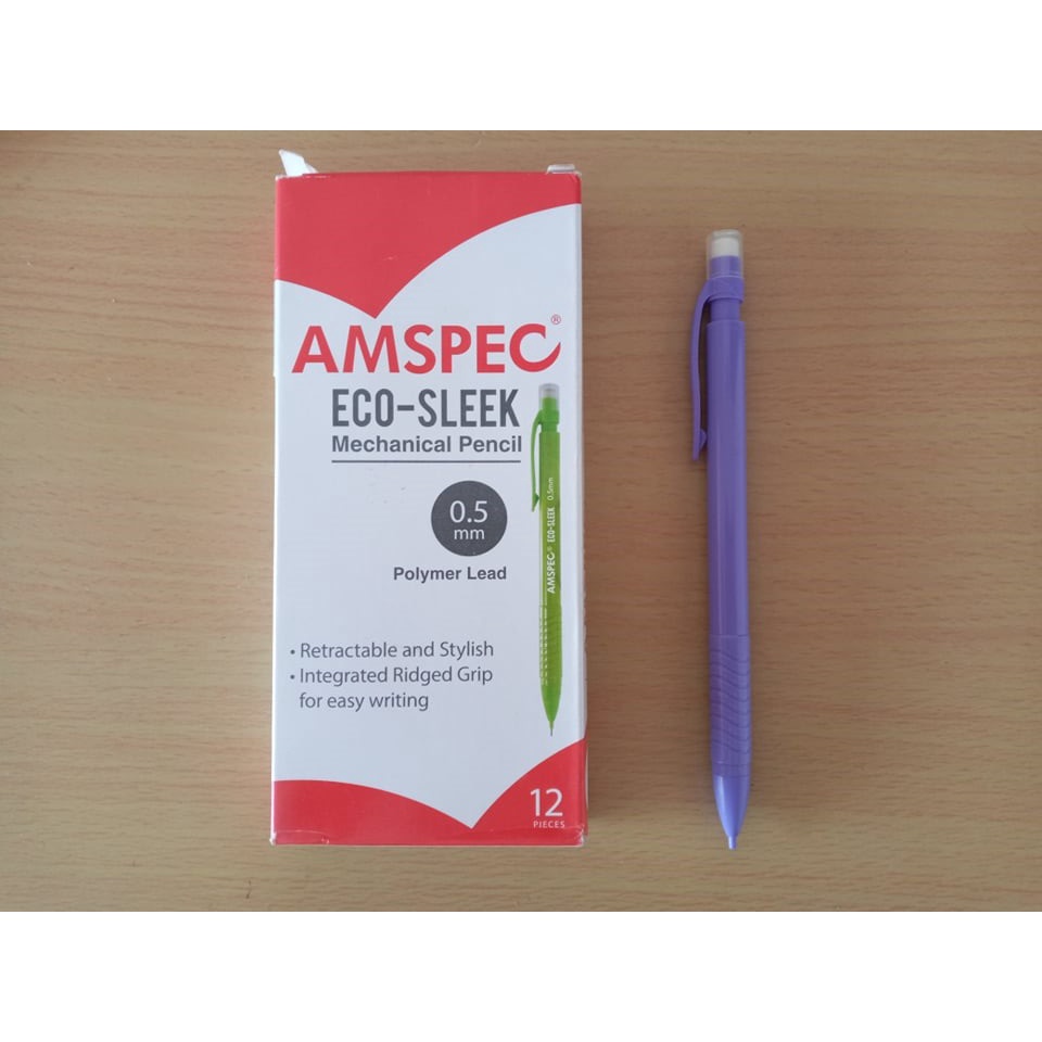 Amspec EcoSleek Mechanical Pencil 0.5mm Shopee Philippines