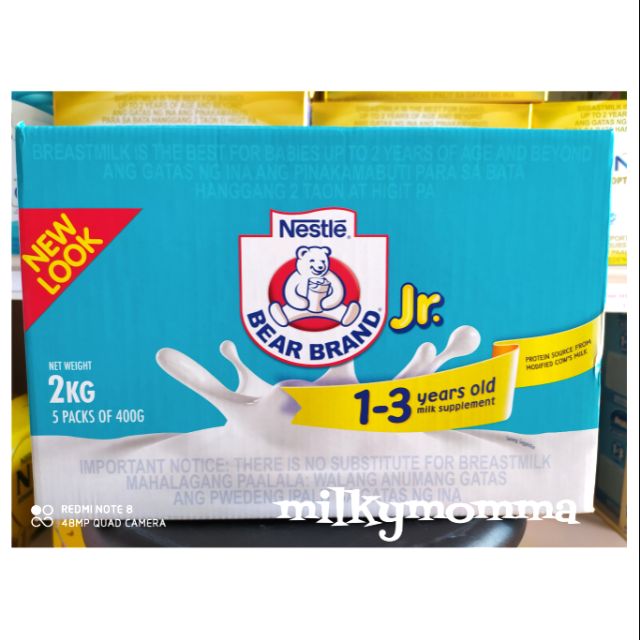 Bear Brand Jr. 2kg (13yrs old) Shopee Philippines