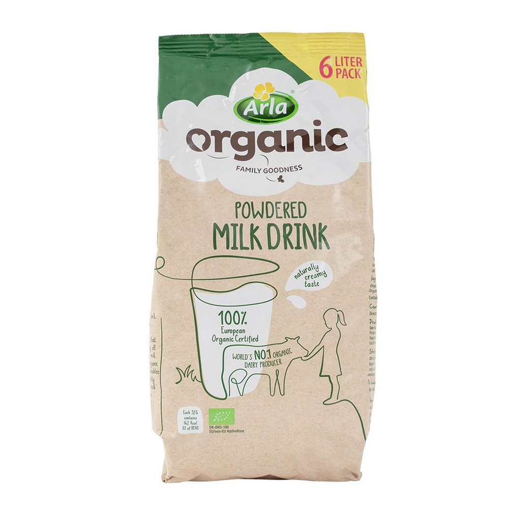 Arla Organic Powdered Milk Drink 6L Pack (800g) Shopee Philippines