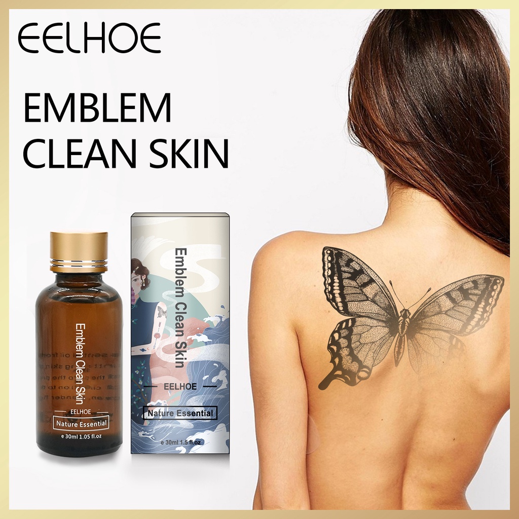 EELHOE Tattoo Clean Natural Fading Skin Health Care Safe Emblem Clean