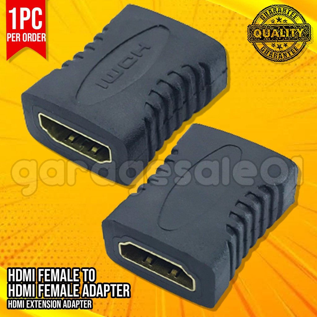HDMI Extension Adapter HDMI Female To HDMI Female Adapter (Per Piece