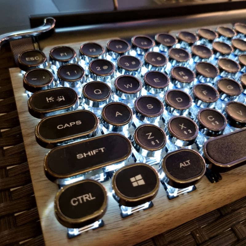 Retro Typewriter Mechanical Keyboard Shopee Philippines