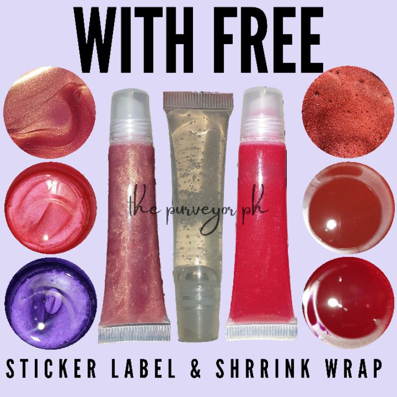 ☆Lip Gloss Rebranding EXACTLY LIKE TKB TRADING BASE (LIP GLOSS SQUEEZE