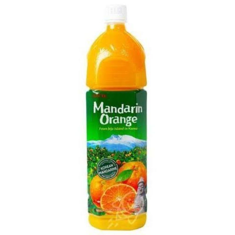 Lotte Mandarin Orange Juice 1.5ml Contains Vitamin C Unsweetened Shopee Philippines