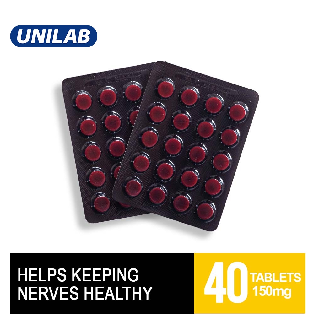 United Home MultiB Vitamin B Complex (B1+B6+B12) 40 tablets (For Nerve