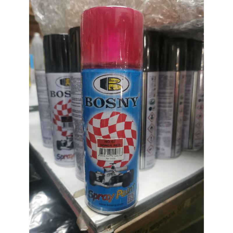 Bosny Honda Red Spray Paint Shopee Philippines