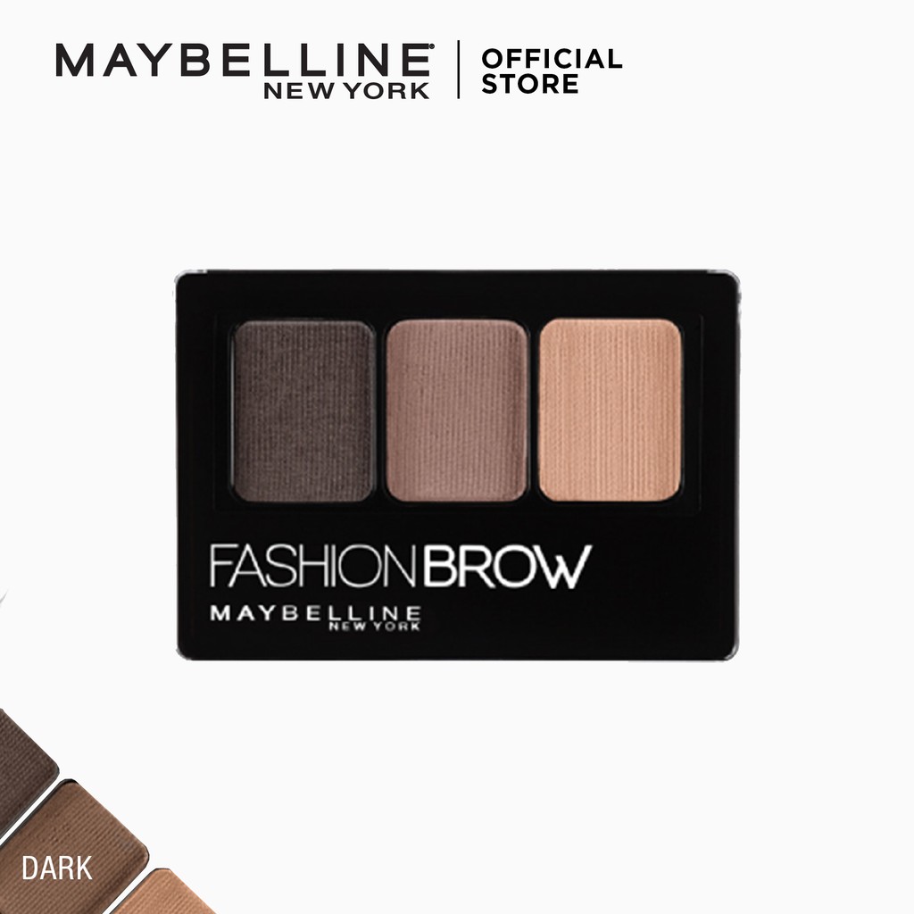 Maybelline Fashion Brow Palette Dark Brown Eyebrow Shopee Philippines